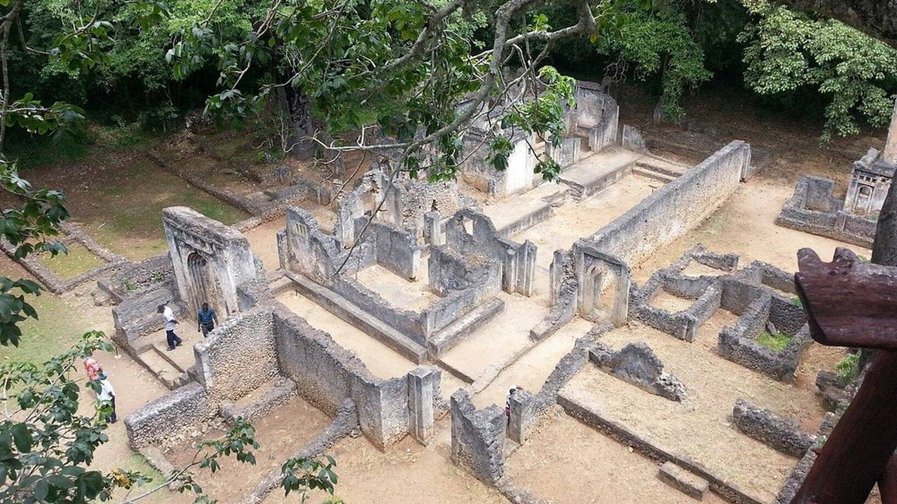 Le rovine di Gede